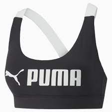 Sujetador deportivo de Fitness Puma Mid Impact Pum